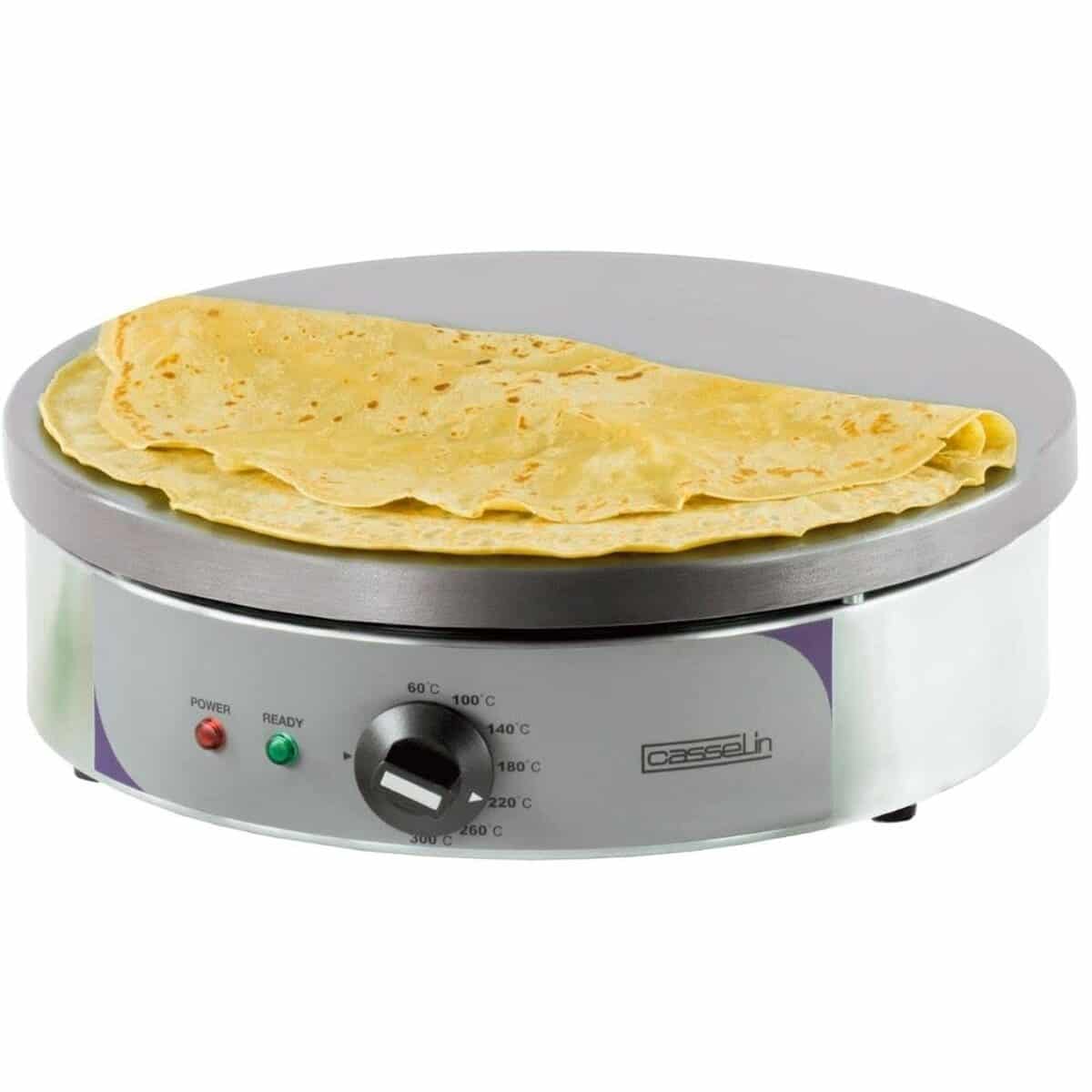 Test : casselin CCR40E - crêpière électrique ronde 40 cm