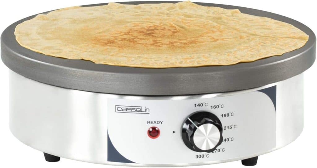 Test de la crêpière familiale Casselin Billig CCR35EF