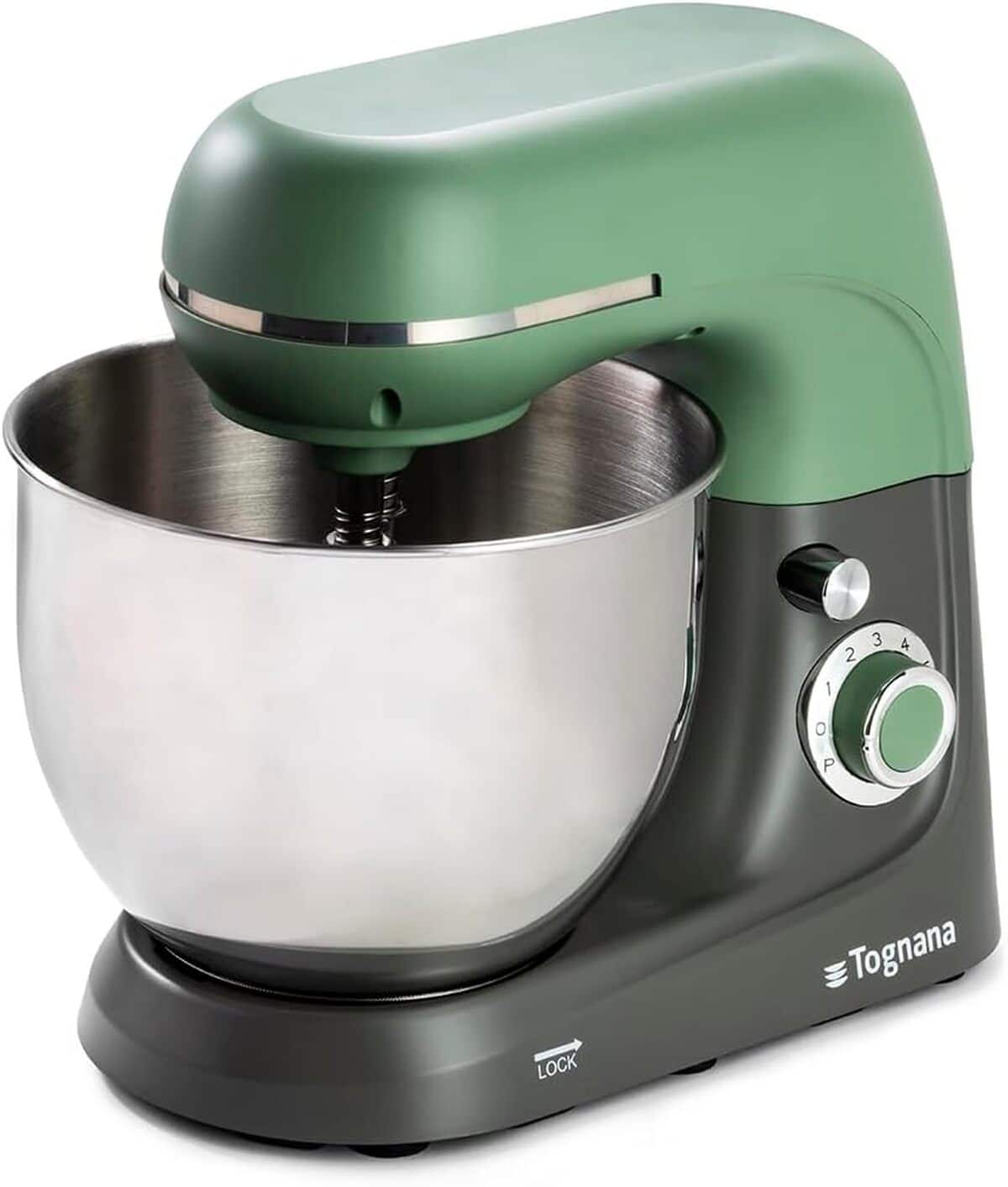 Test du mélangeur planétaire Tognana Iridea 5, 3 L vert