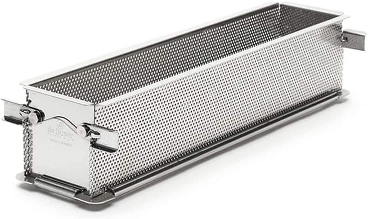 Test : moule rectangulaire De Buyer Geoforme en inox perforé