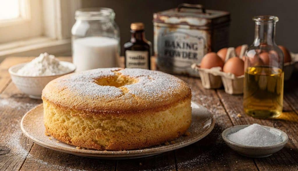 Gâteau nature moelleux et léger au Thermomix