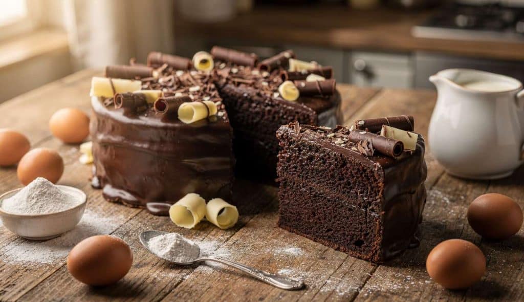 Recette facile : gâteau domino au chocolat
