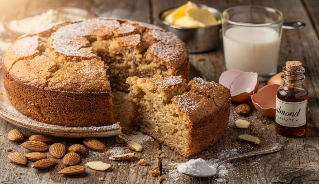 Gâteau moelleux aux amandes au Airfryer : recette facile
