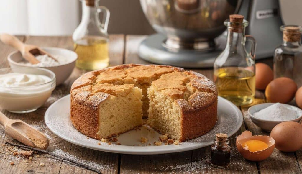 Gâteau au yaourt moelleux au KitchenAid
