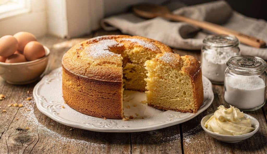 Gâteau de Savoie au Sucre Vanillé : recette Traditionnelle