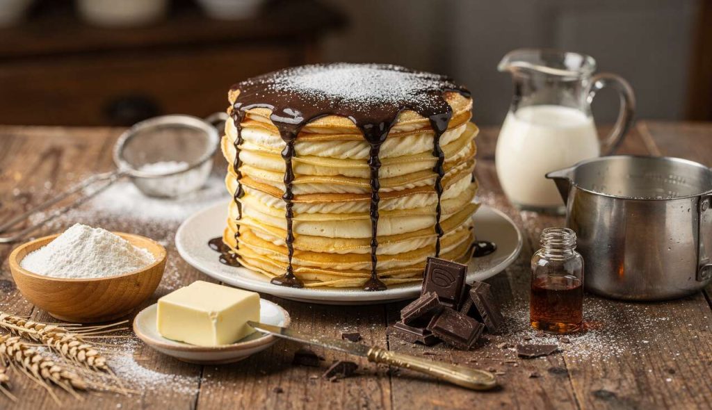 Gâteau de crêpes : recette gourmande à découvrir