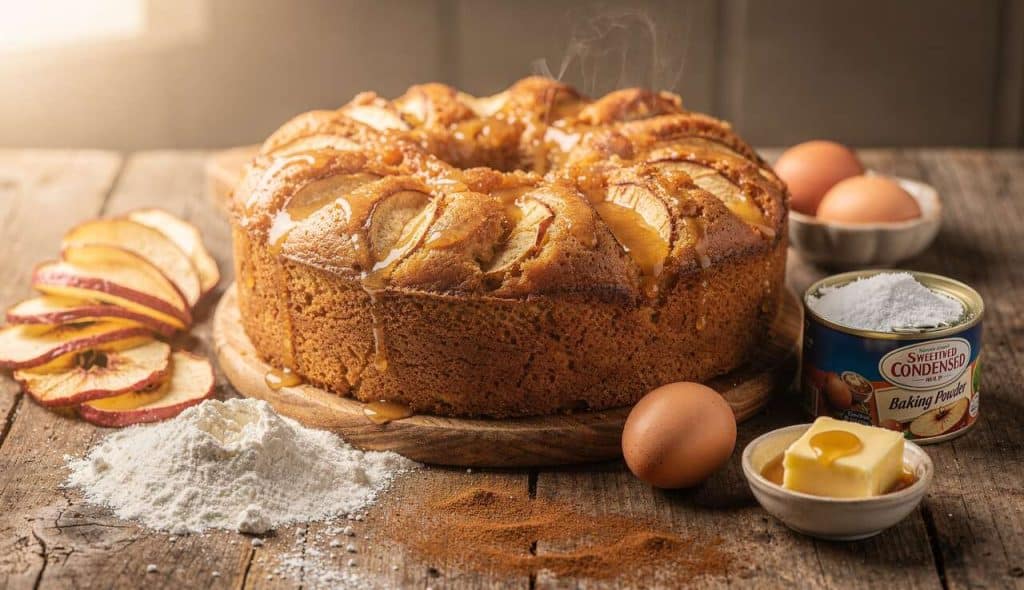 Gâteau aux pommes moelleux : recette au Airfryer