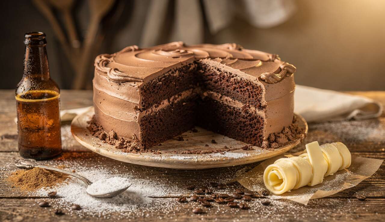 Recette de gâteau moka maison : un délice café crème au beurre