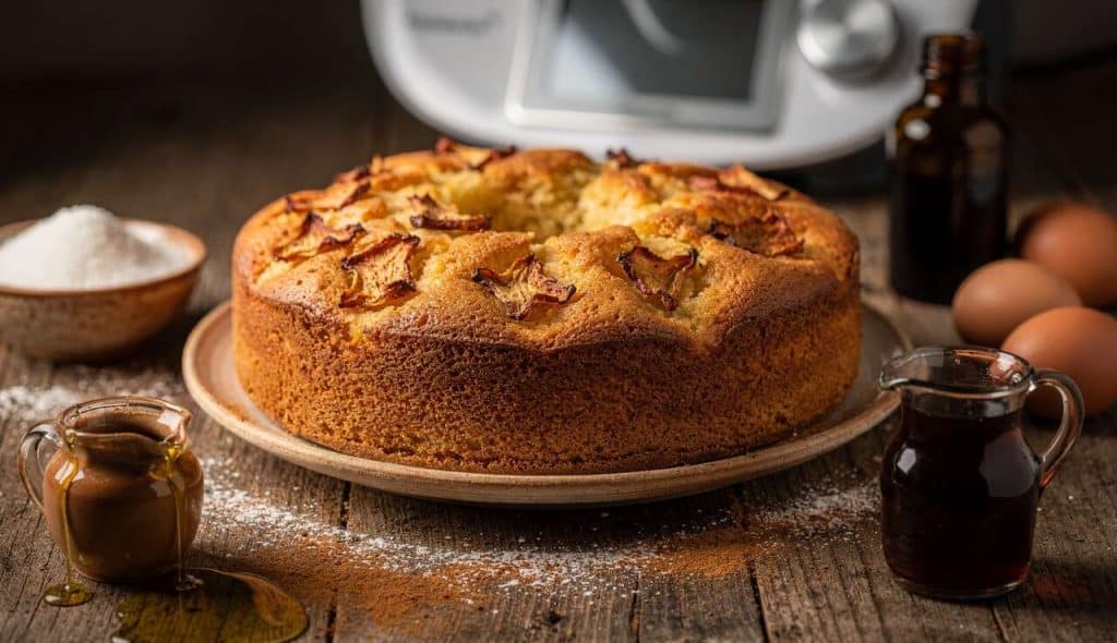 Gâteau aux pommes moelleux et léger au Thermomix