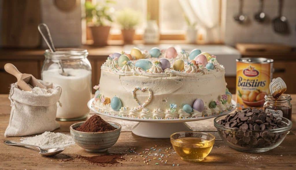 Gâteau de Pâques : recette facile étape par étape