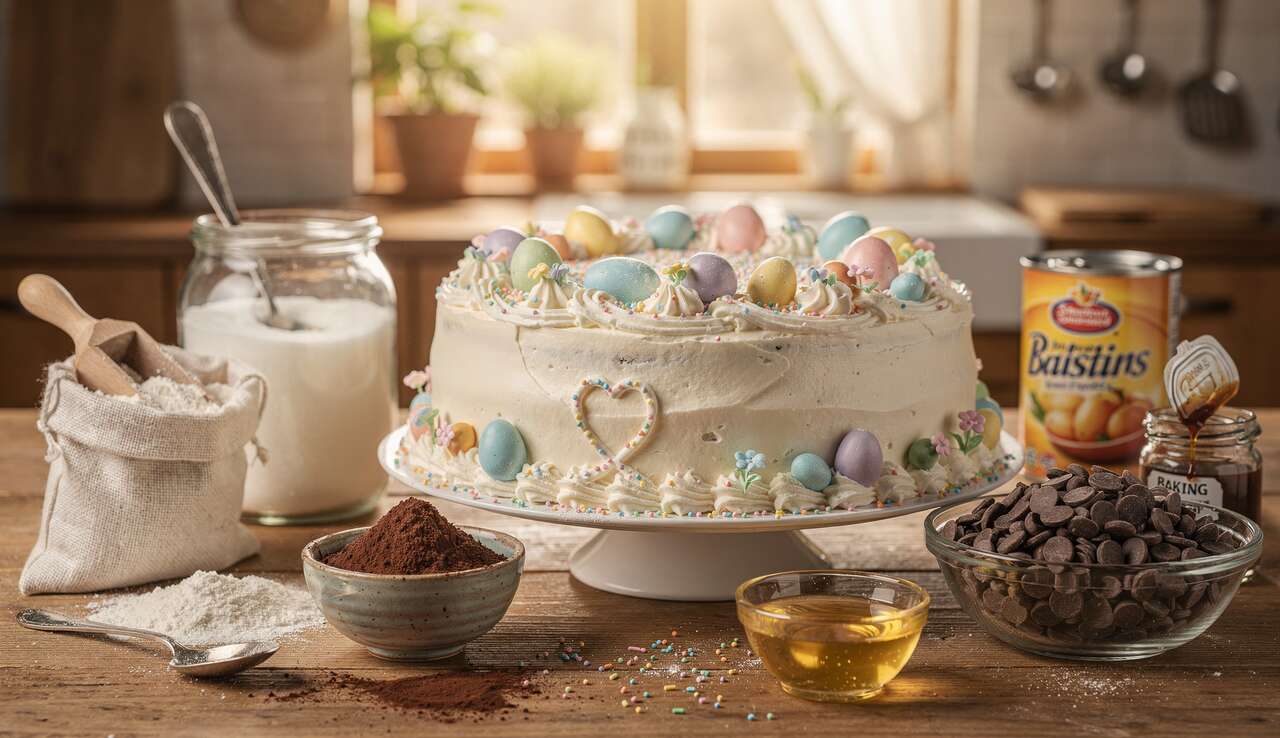 Gâteau de Pâques : recette facile étape par étape