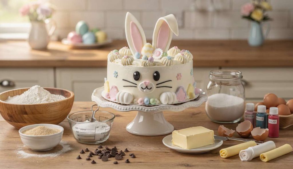 Gâteau Lapin de Pâques : recette Facile et Gourmande
