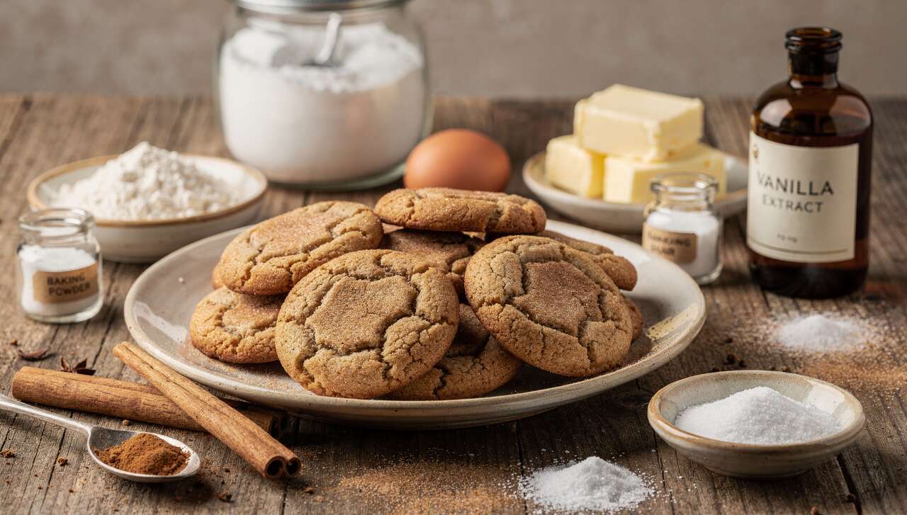 Recette de Snickerdoodles Moelleux à la Cannelle