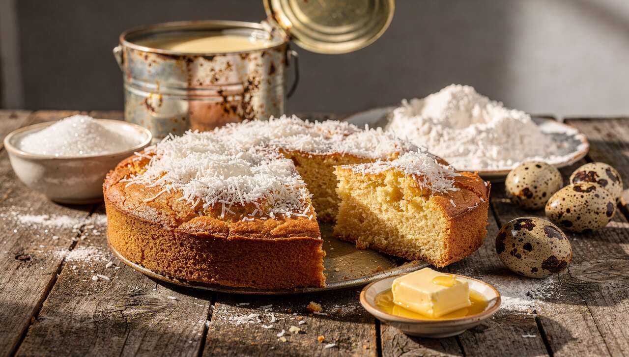 Gâteau à la noix de coco de Marisa : recette savoureuse