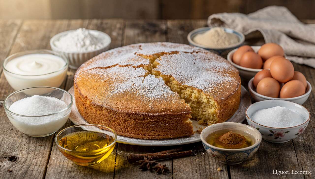 Gâteau au yaourt de Liguori Lecomte : recette facile et rapide