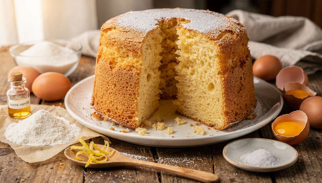 Gâteau de Savoie de Charline Stengel : recette authentique