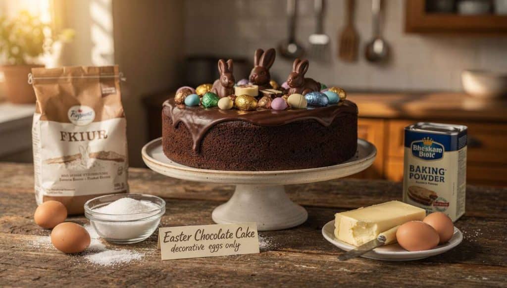 Recette de gâteau aux chocolats de Pâques
