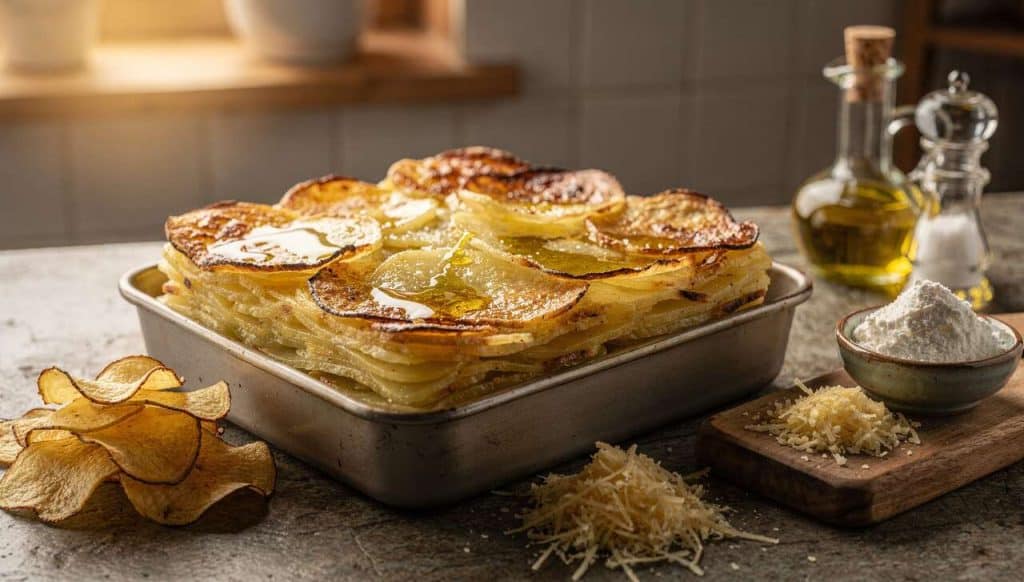 Gâteau Invisible de Pommes de Terre : recette Pinterest Inratable