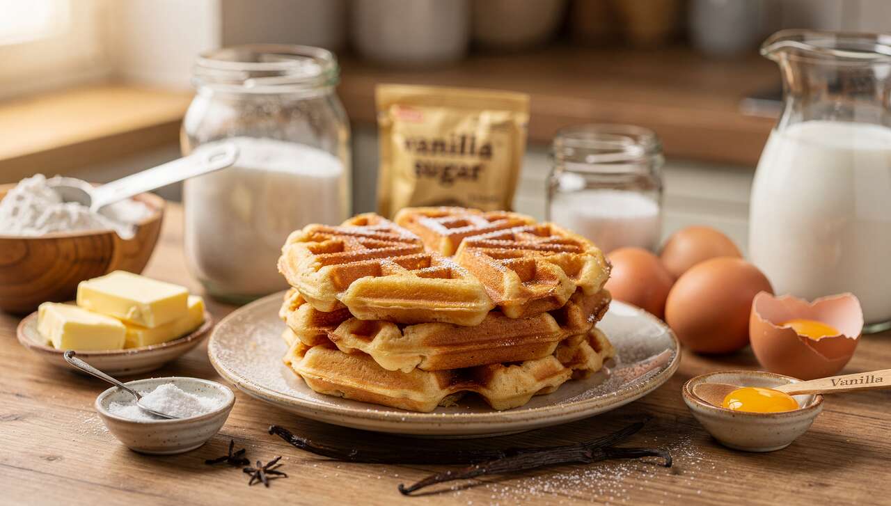 Recette Gaufres Vanille de Meert : délice Gourmand