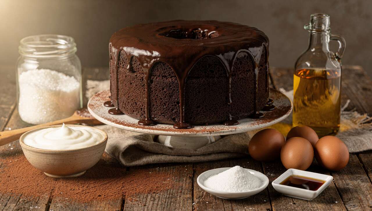 Gâteau au yaourt au chocolat : recette facile et rapide