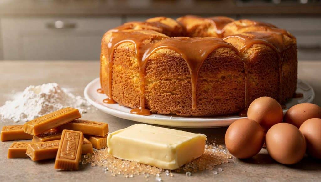 Gâteau ultra moelleux au Carambar : une recette irrésistible