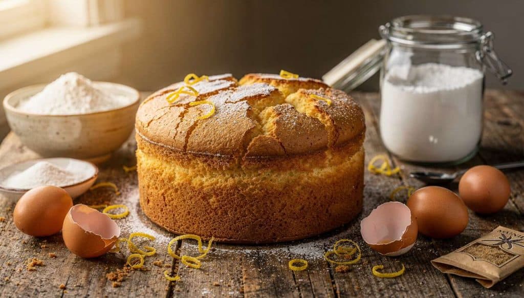 Gâteau de Savoie moelleux : recette facile de Cyril Lignac