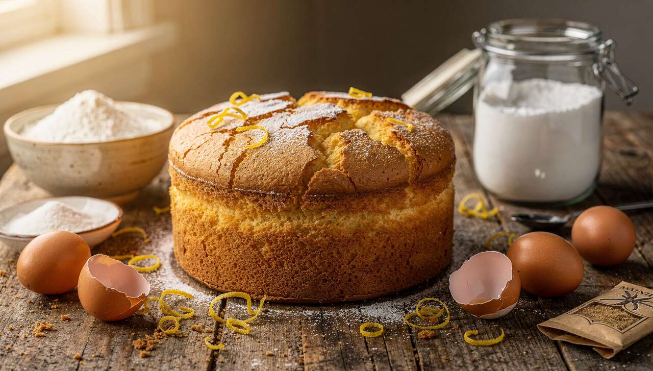 Gâteau de Savoie moelleux : recette facile de Cyril Lignac