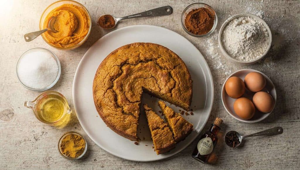 Recette savoureuse de gâteau au potiron