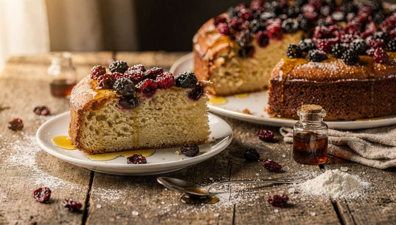 Gâteau au yaourt aux fruits rouges : recette facile et savoureuse