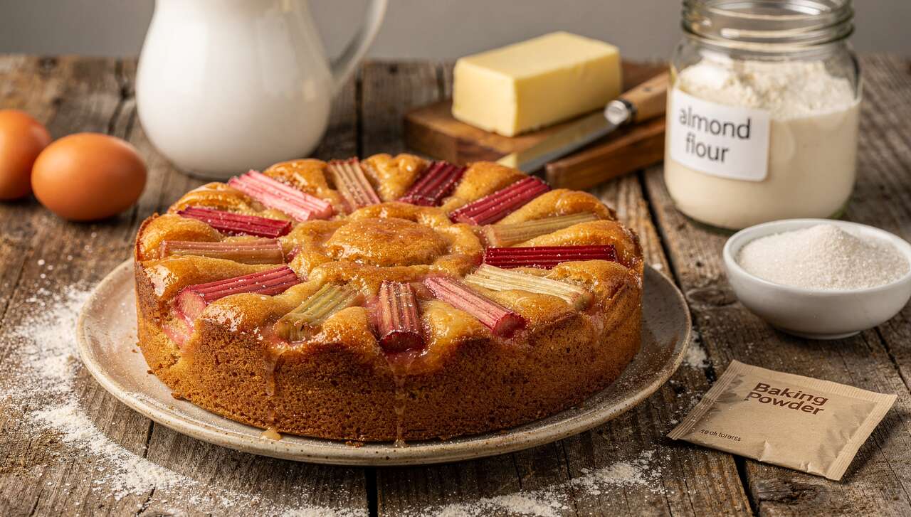Comment réussir une recette de gâteau à la rhubarbe moelleux et savoureux ?