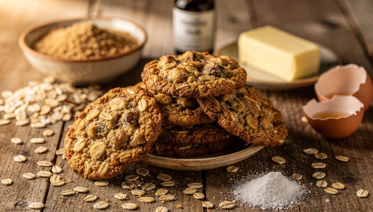Recette facile de biscuits aux flocons d'avoine : succès garanti