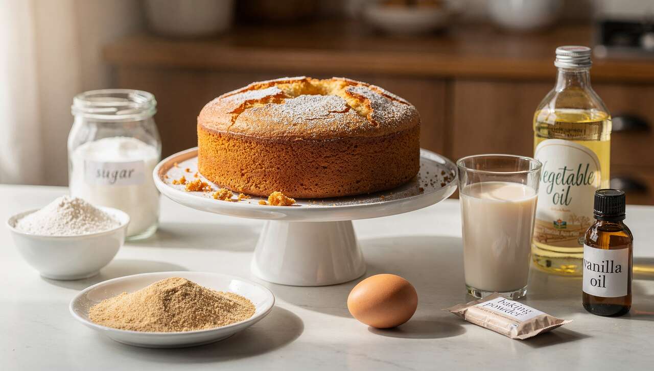 Comment réussir un gâteau moelleux au lait d'amande ?