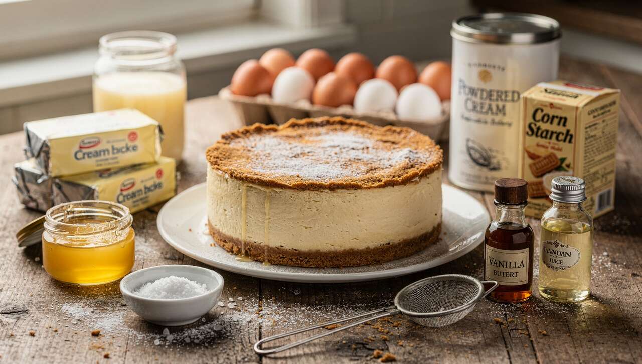 Recette cheesecake classique au four : délice crémeux à ne pas manquer