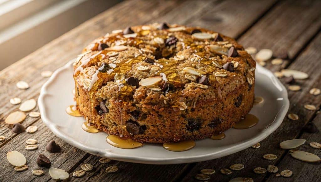 Comment préparer un gâteau healthy aux flocons d'avoine ?