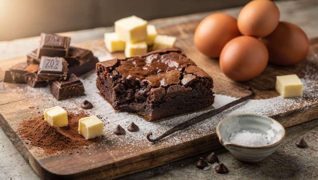 Recette facile de brownie au chocolat