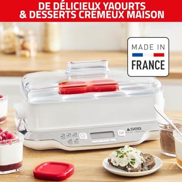 Découvrez notre test complet de la yaourtière Seb Multi Délices Express YG661500 : caractéristiques, performances et avis pour bien choisir votre appareil.