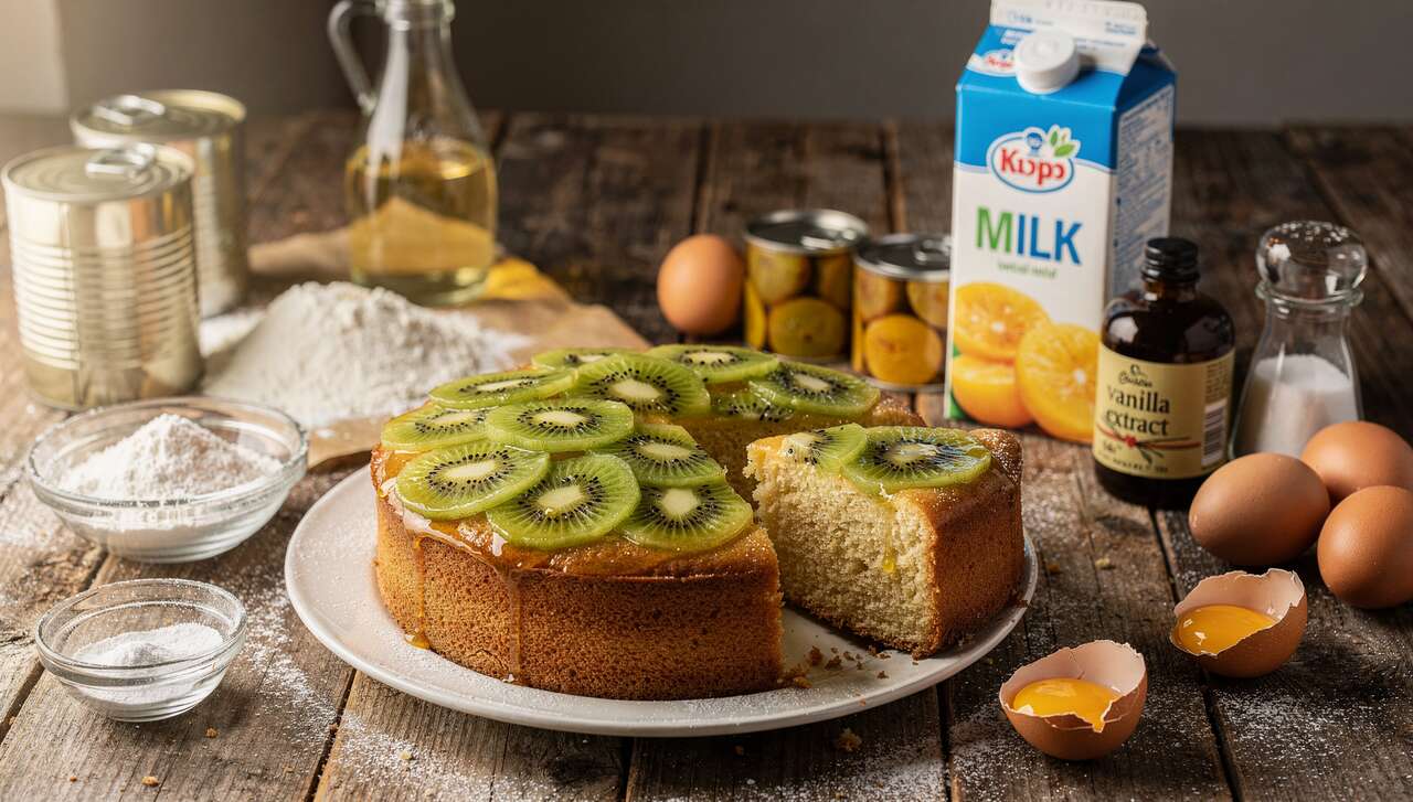 Comment réaliser un gâteau au kiwi facile et délicieux ?
