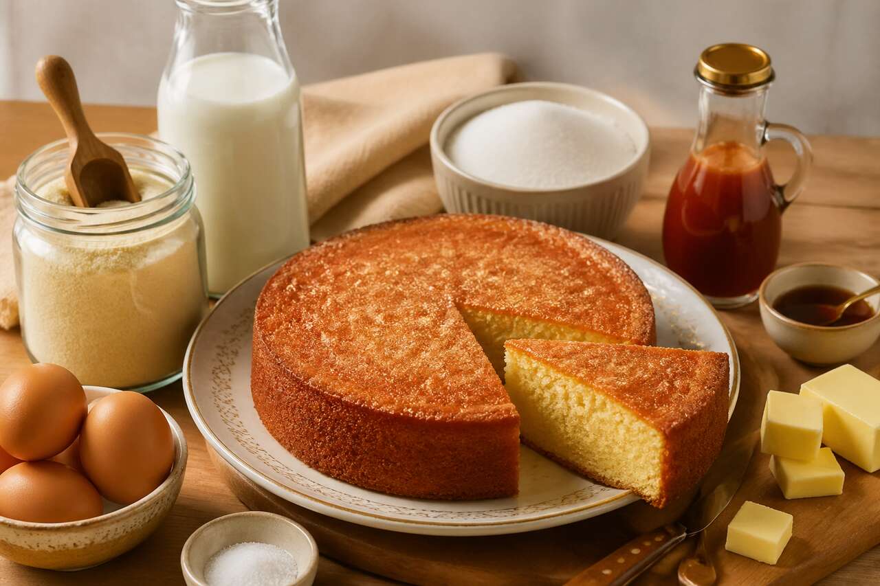Recette gâteau de semoule : le secret d'une texture parfaite