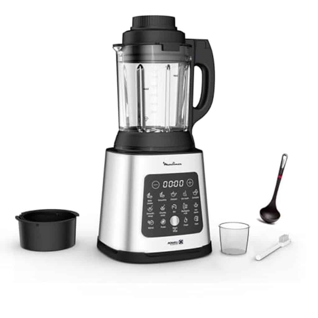 Test moulinex Perfectmix Cook : blender chauffant 1400 W, 10 programmes auto
