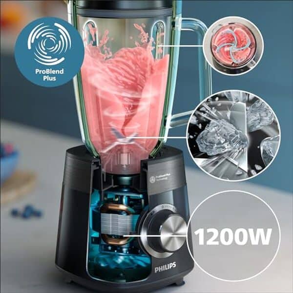 Découvrez notre test détaillé du blender Philips Series 5000 avec ses 1200W de puissance et sa gourde incluse. Performances, avantages et avis complet. 