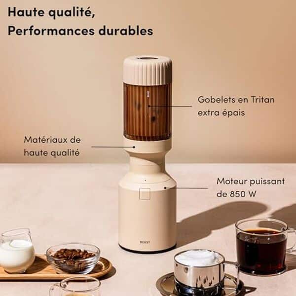 Découvrez notre test complet du beast blender 850W : performance, puissance et résultats impressionnants pour préparer vos smoothies et boissons en quelques secondes. 