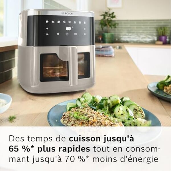 Découvrez notre test complet de la friteuse sans huile Bosch série 6 XXL : performances, capacité XXL et efficacité énergétique pour des repas sains et délicieux en famille.