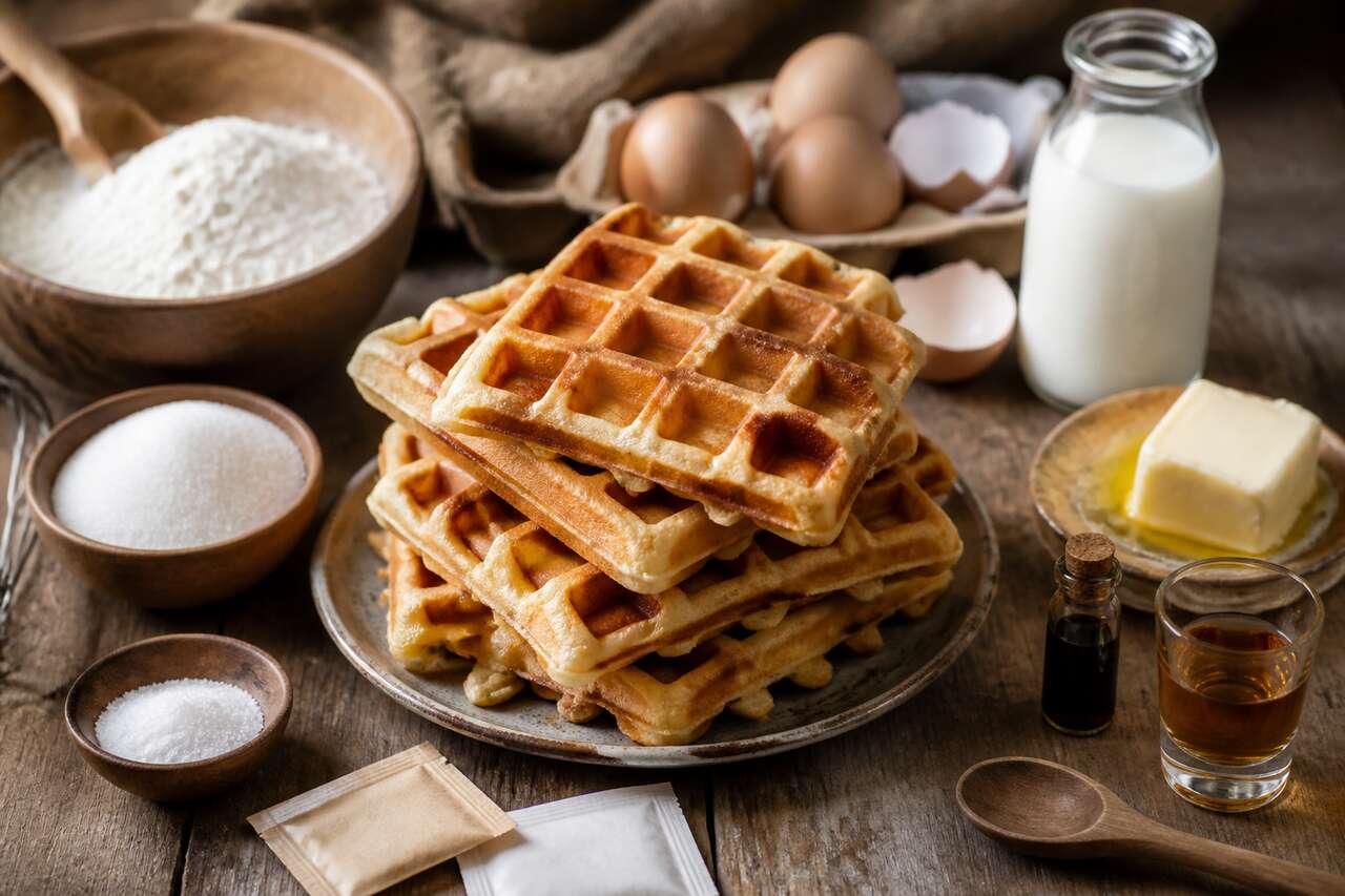 Recette authentique de gaufres de grand-mère