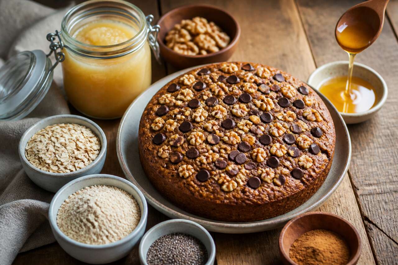 Comment préparer une recette de gâteau healthy pour le petit déjeuner ?