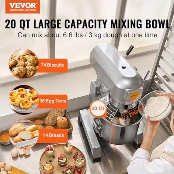 Découvrez notre test détaillé du robot pâtissier VEVOR 1100 W : performances, fonctionnalités et verdict final pour bien choisir votre appareil de cuisine.