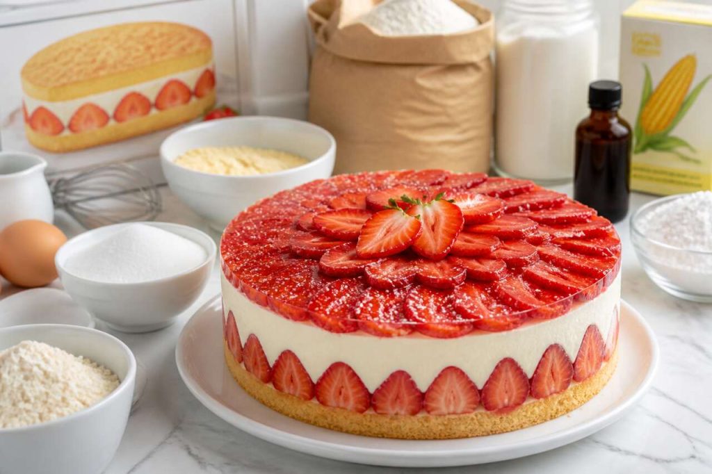Recette du fraisier : le gâteau incontournable aux fraises fraîches