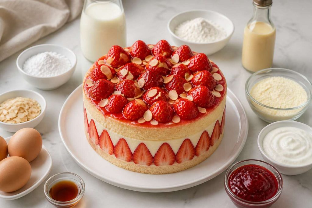 Recette du fraisier léger et facile