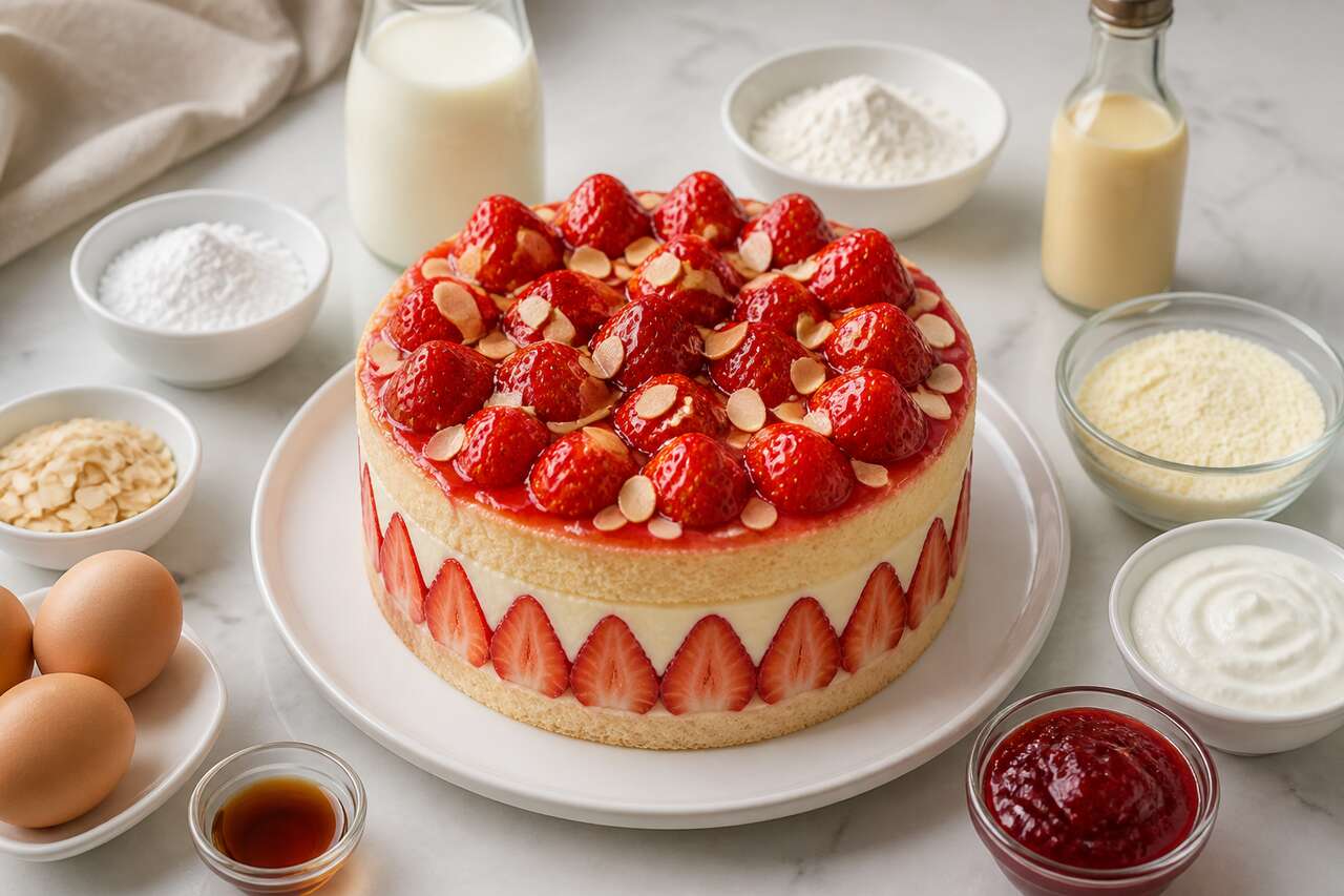 Recette du fraisier léger et facile
