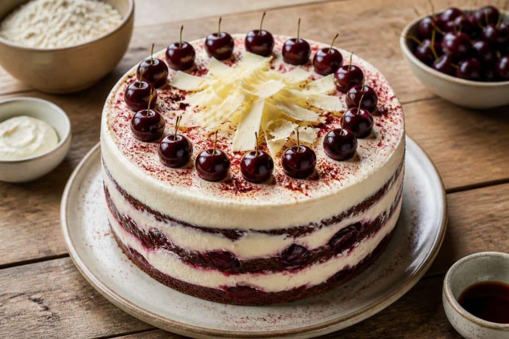 Recette du layer cake aux cerises