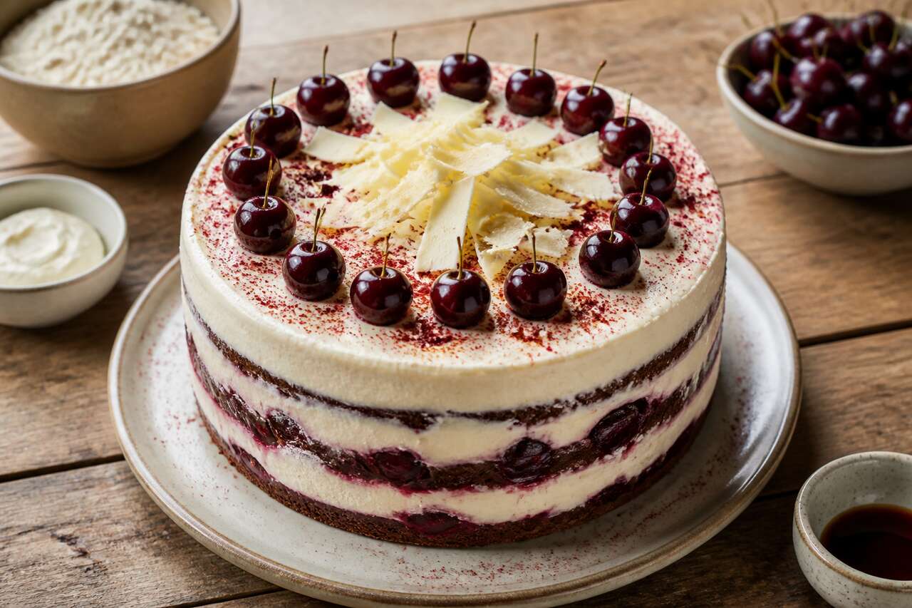 Recette du layer cake aux cerises